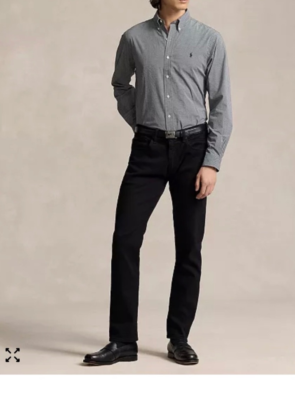 Gently Used - Polo Ralph Lauren Men's Stretch  Shirt